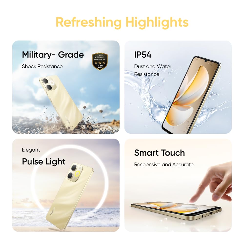 Amazon | realme Note 70T スマートフォン 4+256 GB、6,000 mAh